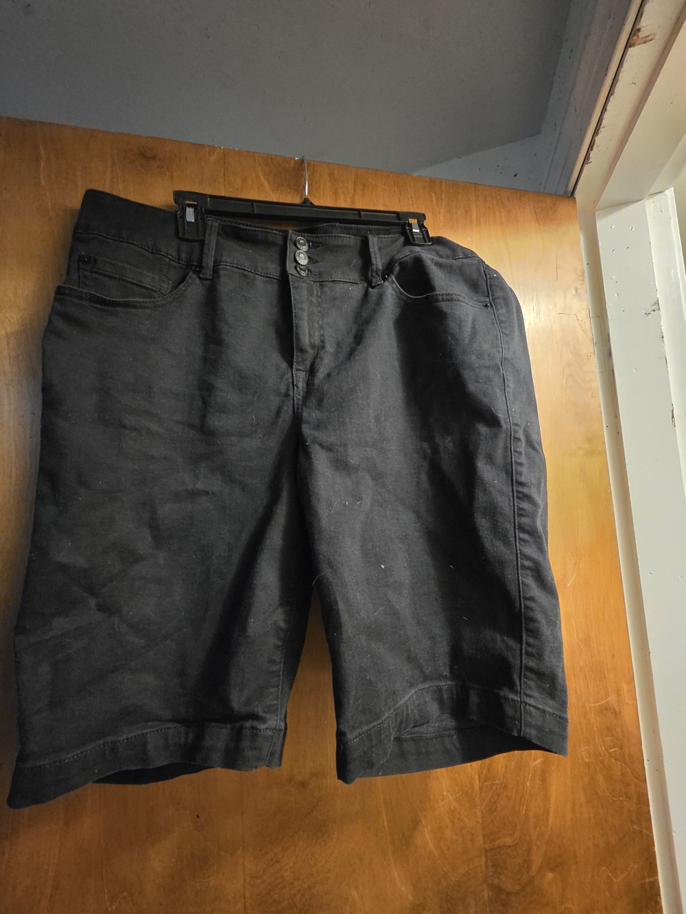 torrid Black Jean Shorts
